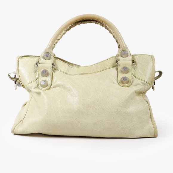 Balenciaga Pistachio Agneau GSH Motorcycle City Bag - Picture 4 of 15